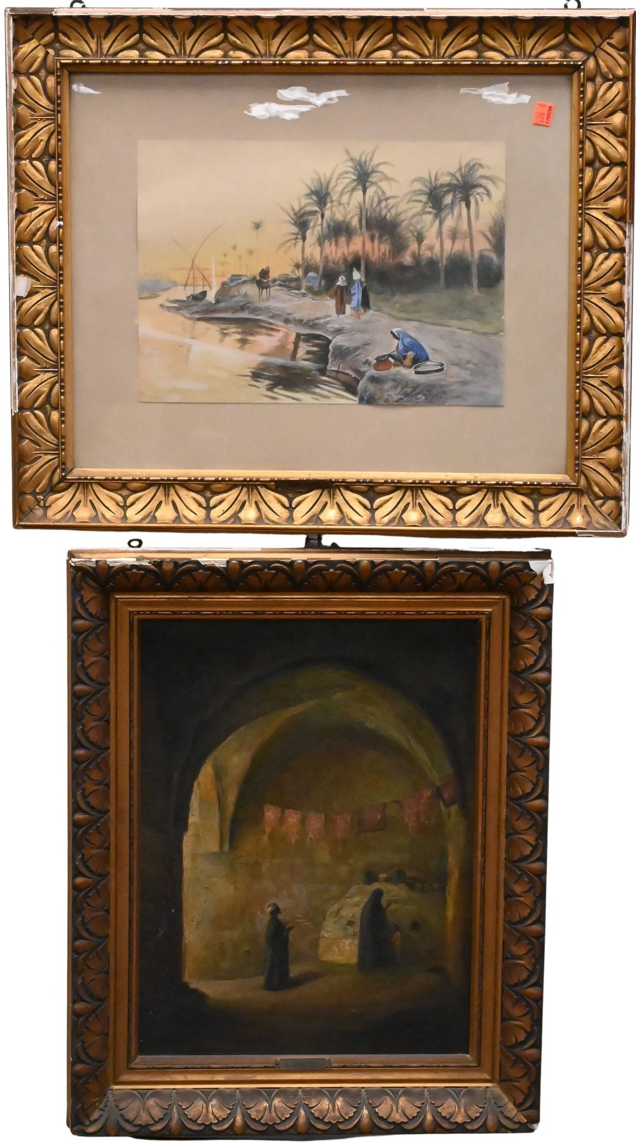 Two Continental School (19th Century) Oriental Scenes (1 of 5)