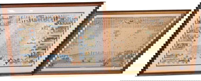 Two Framed Maps