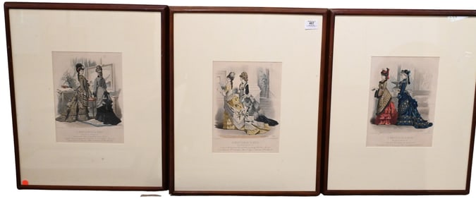 Eight Framed Vintage Engravings
