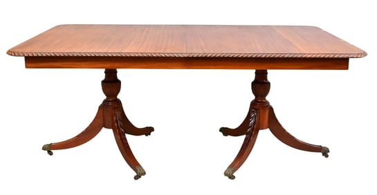 Feinberg Custom Mahogany Extension Dining Table
