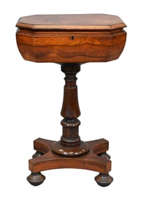 English William IV Rosewood Tea Table