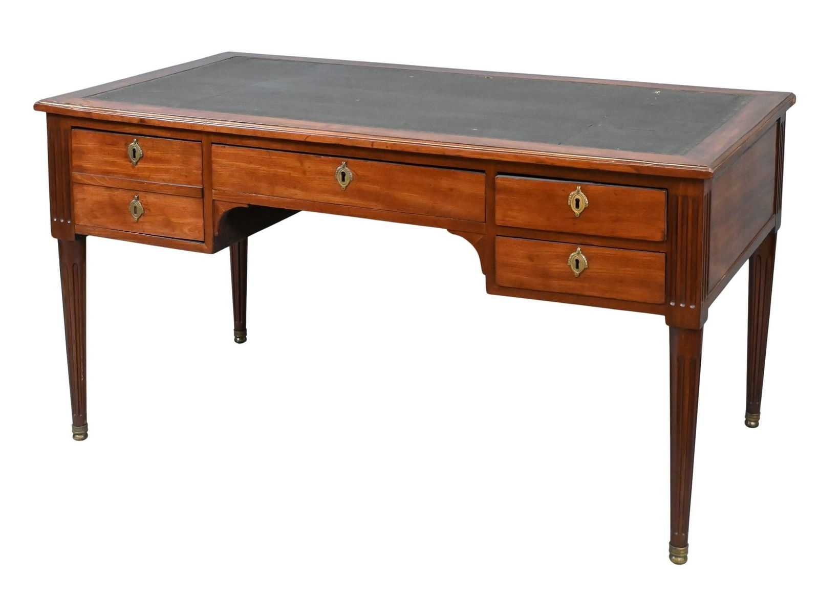 French Directoire Mahogany Bureau Plat (1 of 6)