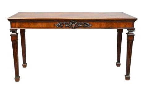 George III Mahogany Console Table