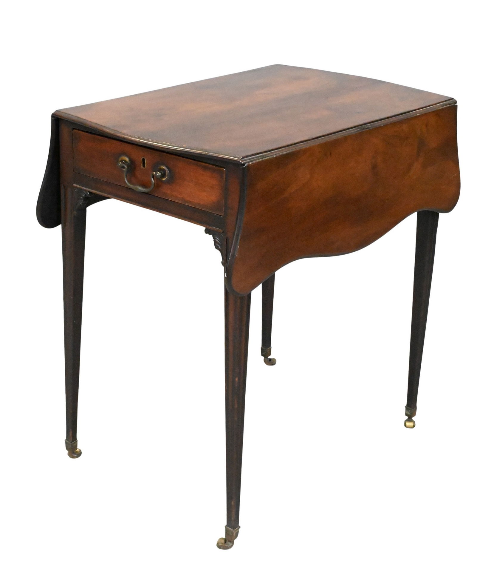 George III Mahogany Butterfly Drop-Leaf Pembroke Table (Circa 1800) (1 of 3)