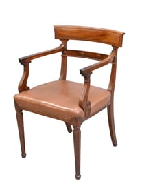 Unusual English Regency Armchair (Circa 1820)