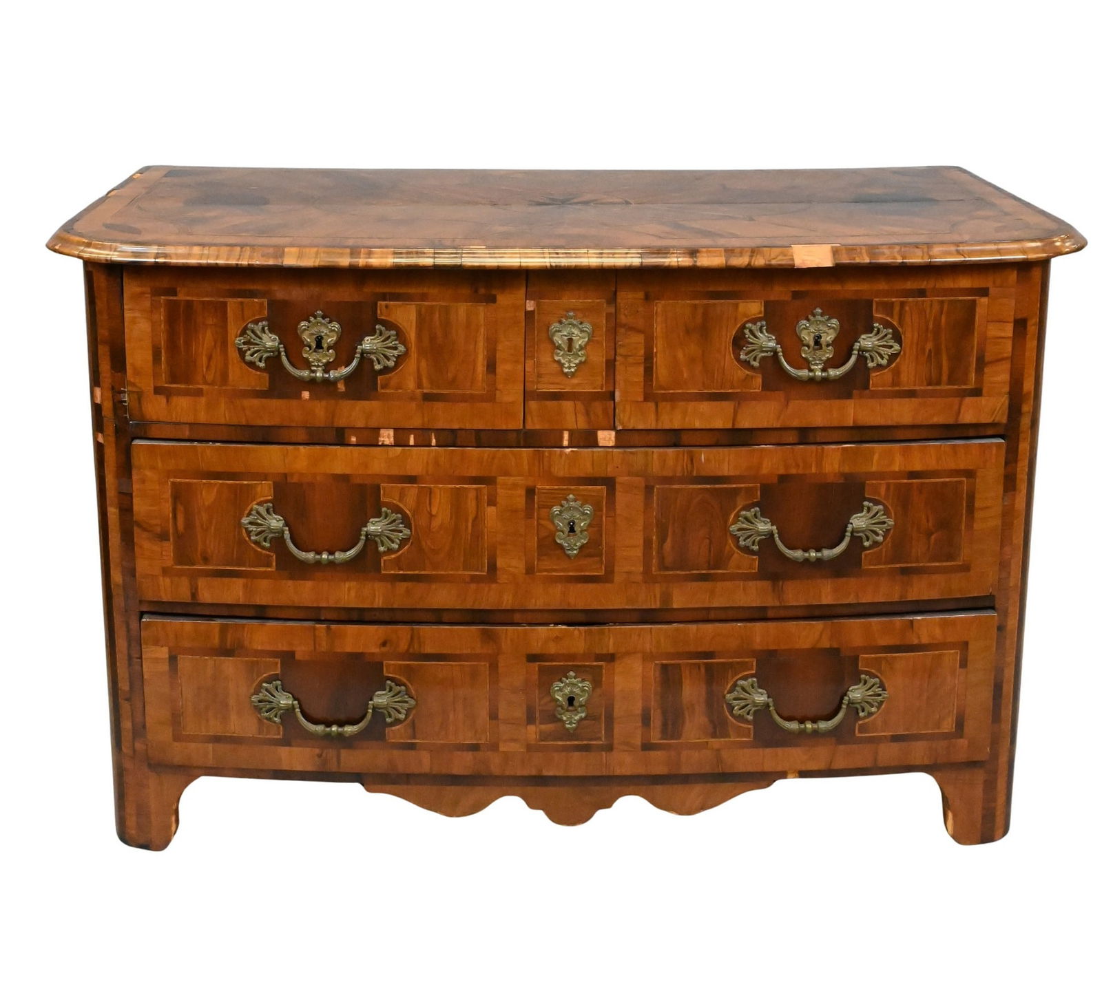 Continental Marquetry Chest of Drawers, 19th Century (1 of 8)