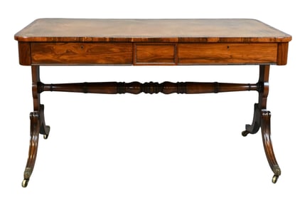Regency Rosewood Writing Table