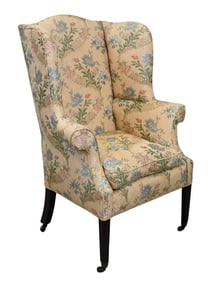 George III Hepplewhite Wing Chair (Circa 1790)