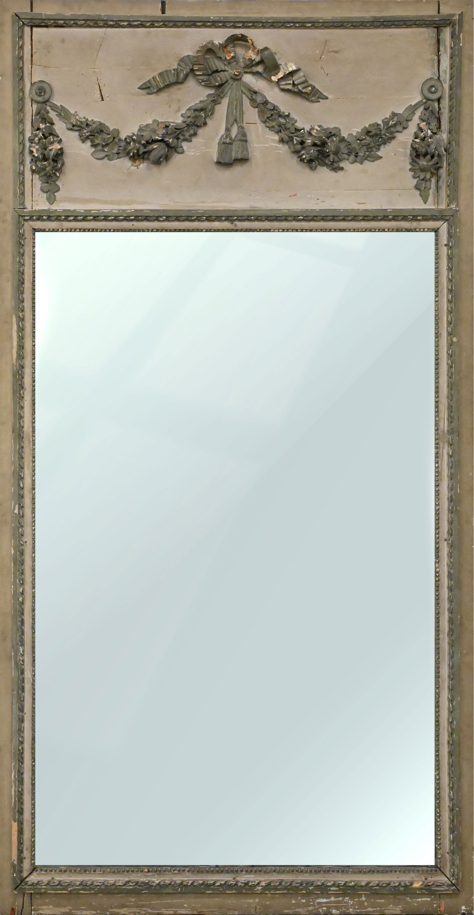 Monumental French Louis XVI Trumeau Mirror (1 of 5)