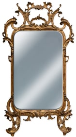 Italian Giltwood Rococo-Style Mirror