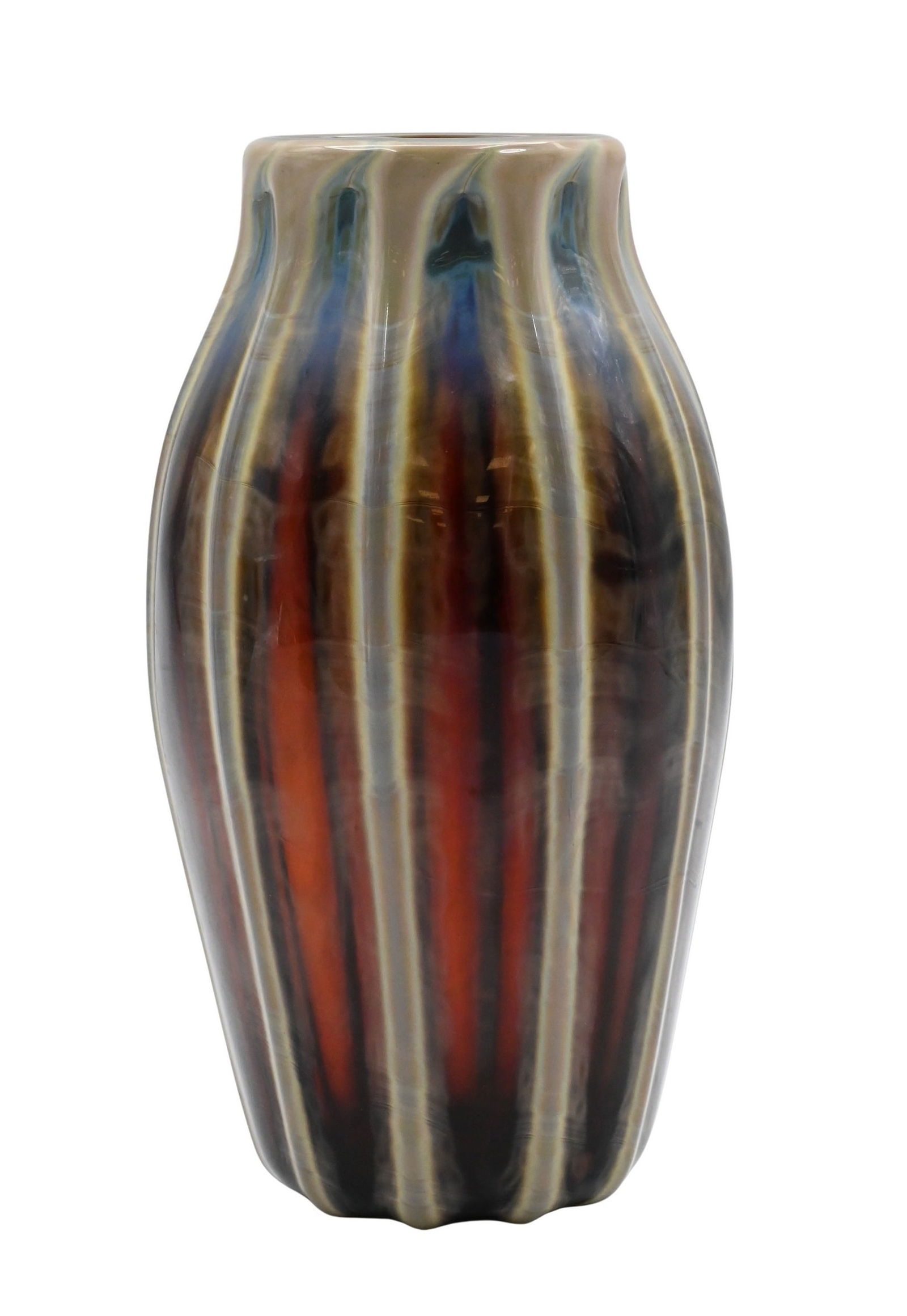 Tiffany Studios Agate Glass Vase (1 of 6)
