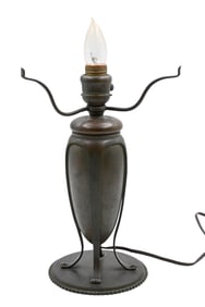 Tiffany Studios Bronze Table Lamp Base, No. 23563
