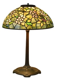 Tiffany Studios “Apple Blossom” Table Lamp