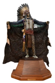 Dave McGary (American, 1958–2013) “Touch the Clouds”