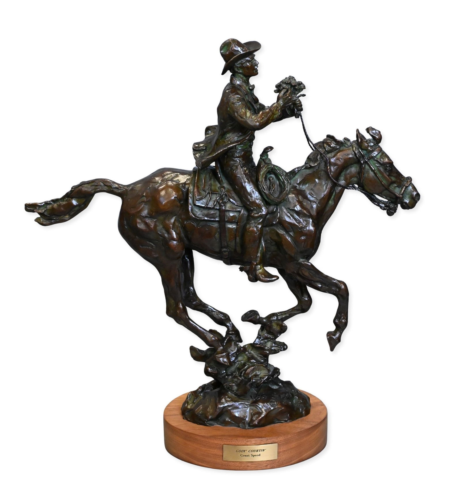 Grant Speed (American, 1930–2011) “Goin’ Courtin" (1 of 9)