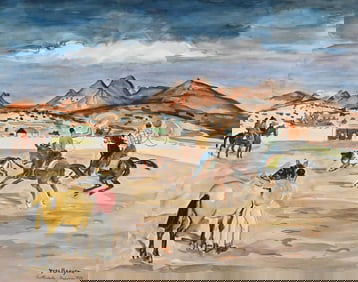 Yves Brayer (French 1907-1990)