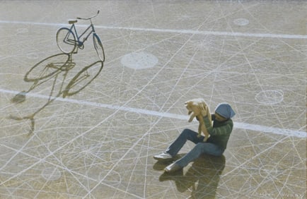 Robert Vickrey (American 1926-2011)