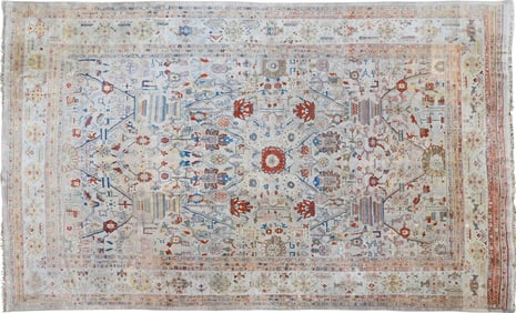 Persian Sultanabad Carpet, 19th Century