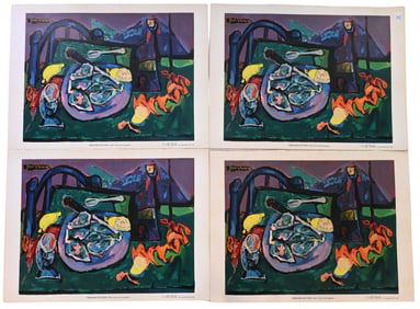 Four: Abraham Rattner (American 1893-1978)