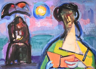 Abraham Rattner (American 1893-1978)