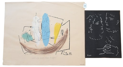 Two: After Pablo Picasso (Spanish 1881-1973)