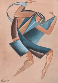Alexander Mikhailovich Rodchenko (Russian 1891-1956) After Vadim Georgievich Meller (Russian