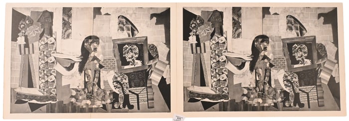 Two: After Pablo Picasso (Spanish 1881-1973)