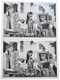 Two: After Pablo Picasso (Spanish 1881-1973)