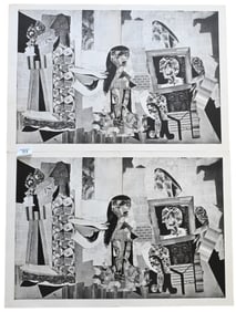 Two: After Pablo Picasso (Spanish 1881-1973)