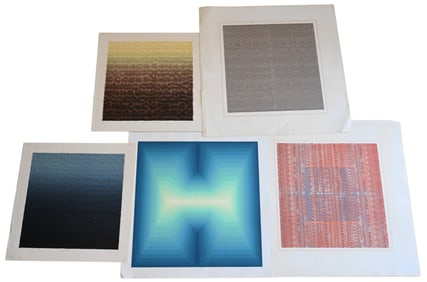 Five Contemporary Geometric Prints