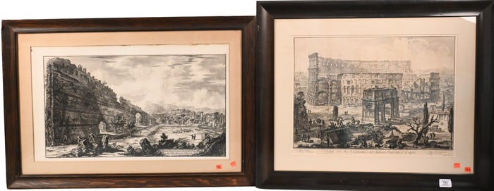 Two: Giovanni Battista Piranesi (Italian 1720-1778)