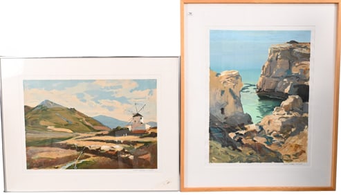 Two: Everett Raymond Kinstler (American 1926-2019)
