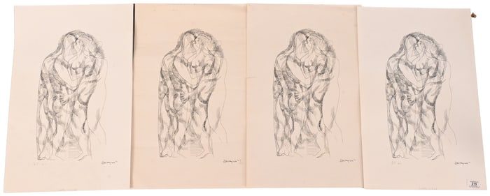 Three: Abraham Rattner (American 1893-1978)
