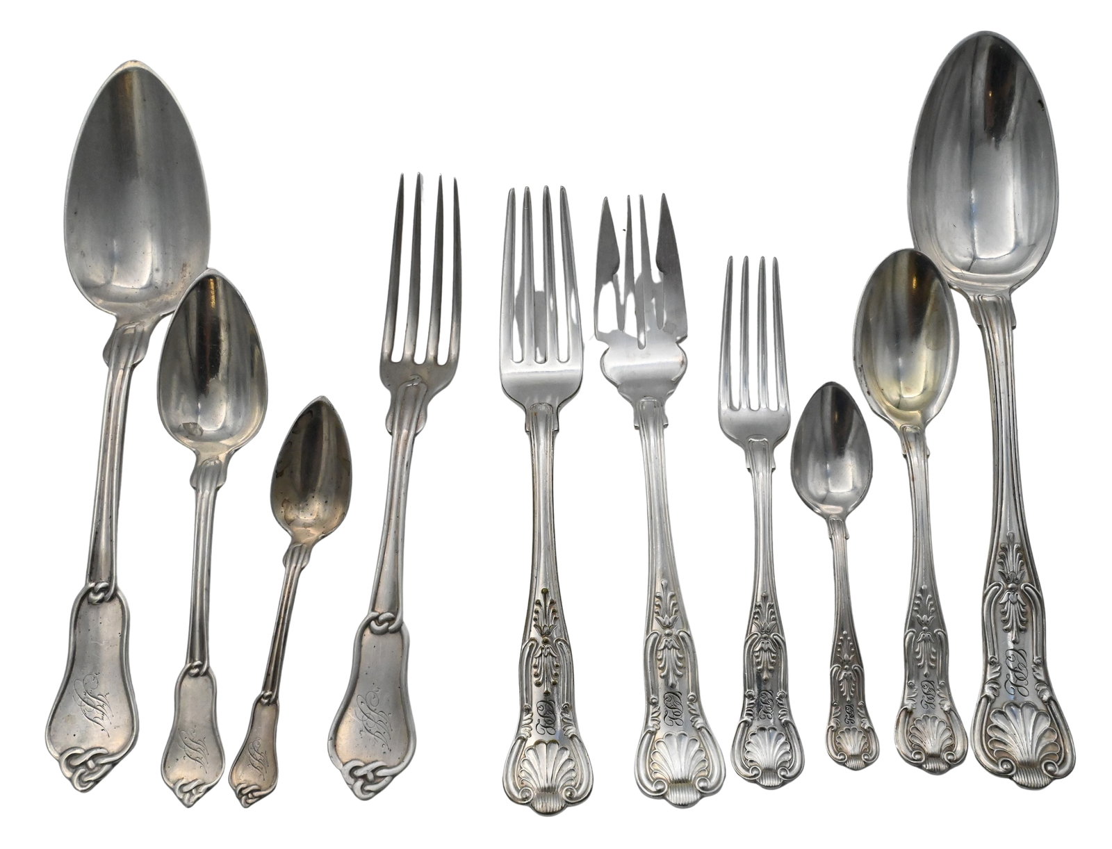 Two Silver Plate Flatware Sets (1 of 5)