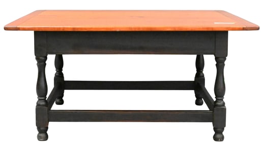 Bench-made Square Coffee Table having Tiger Maple Top