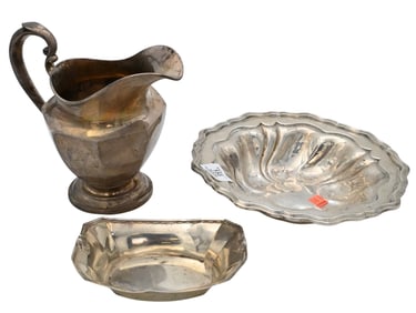 Three Piece Sterling Silver Group