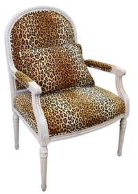 French Louis XVI Style Fauteuil