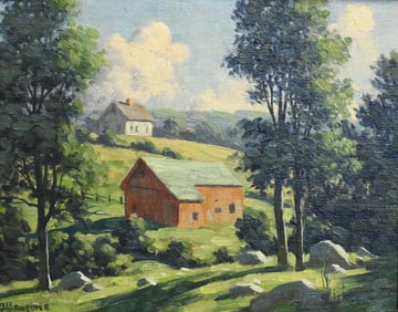 Bertram George Bruestle (American 1906-1968)