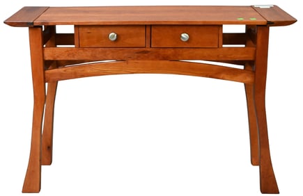 Jack Crannell Signed Cherry Sofa Table
