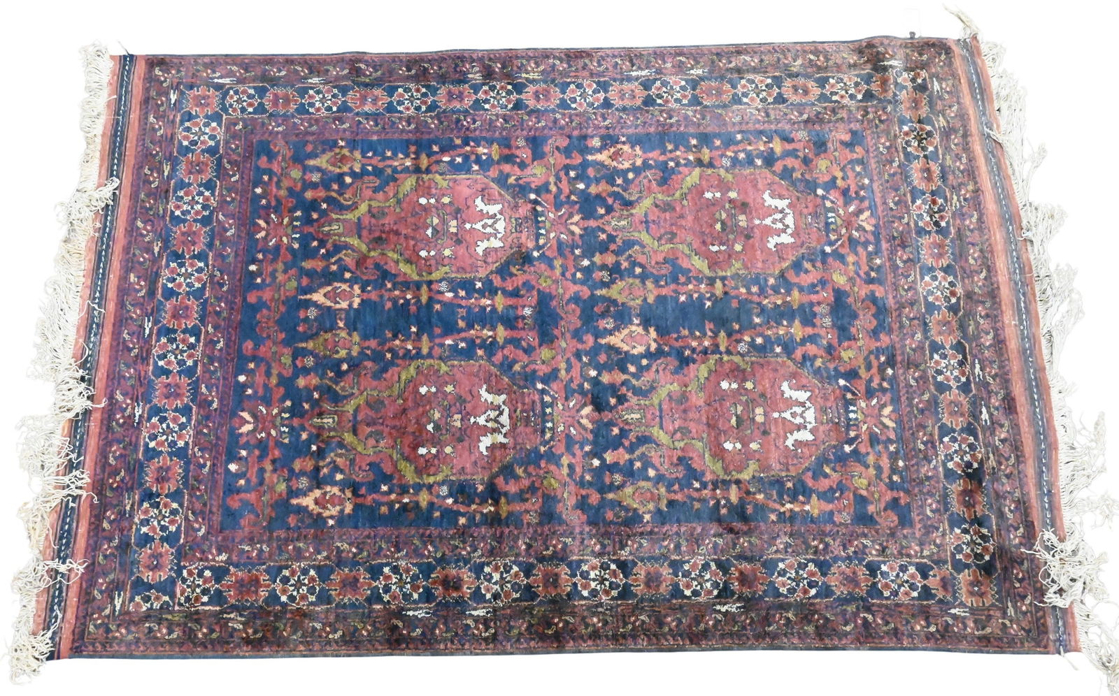 Northwest Silk Oriental Throw Rug (1 of 6)