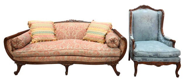 Two Piece Furnishing Lot