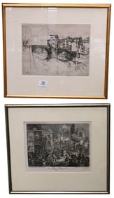 Three Framed Engravings