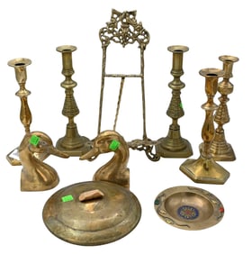 Candlestick Brass Grouping