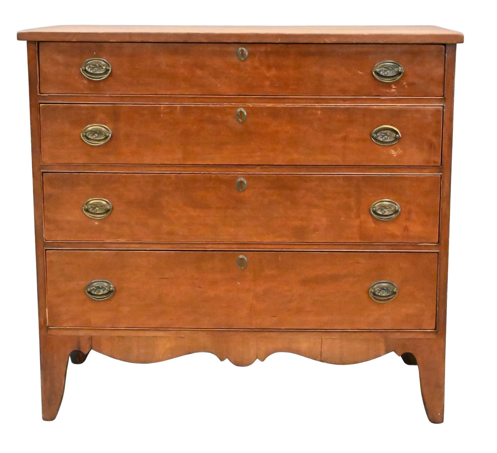 Federal Cherry Four Drawer Chest (1 of 5)