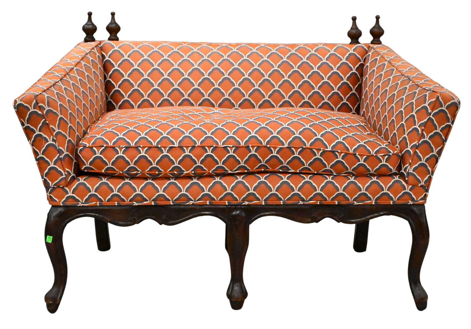 Continental Upholstered Settee (1 of 6)