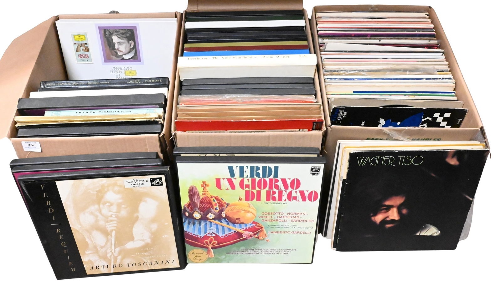 Three Large Boxes of Assorted Records (1 of 7)