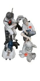 14 Royal Copenhagen Porcelain Figures