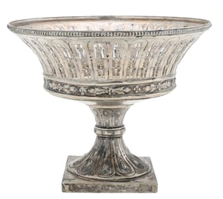German Weinrach and Schmidt Silver Compote