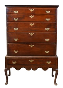 Cherry Blanket Chest on Frame