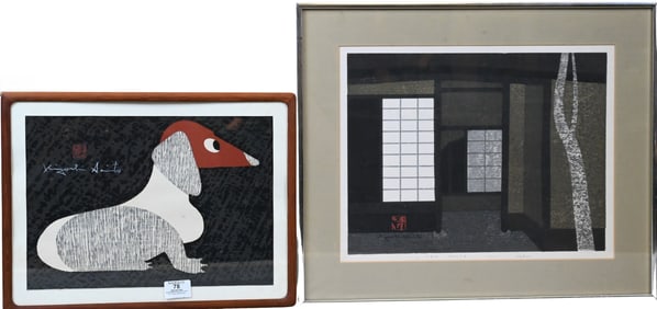 Two: Kiyoshi Sait? (Japanese 1907-1997)